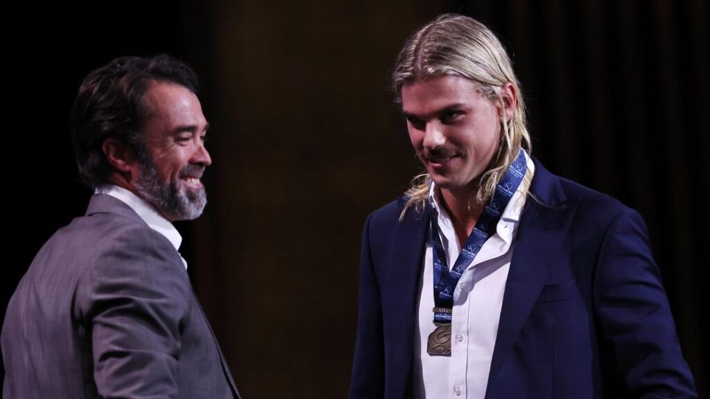 Geelong coach Chris Scott was thrilled with Bailey Smith’s first season with the Cats.