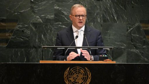 ANTHONY ALBANESE UNITED NATIONS