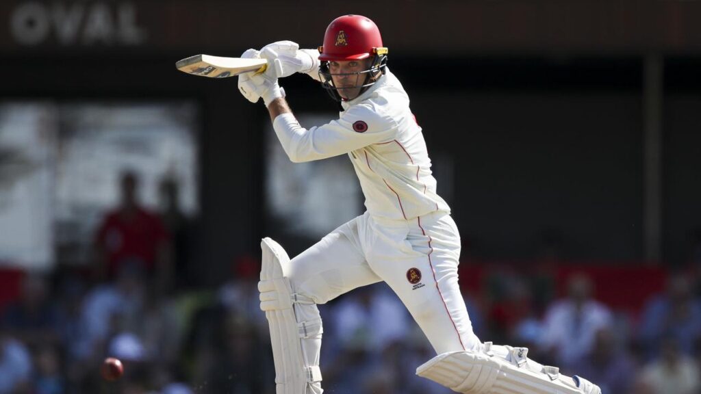 Alex Carey will need a big second-innings score to give SA any hope of a Shield win over Queensland.