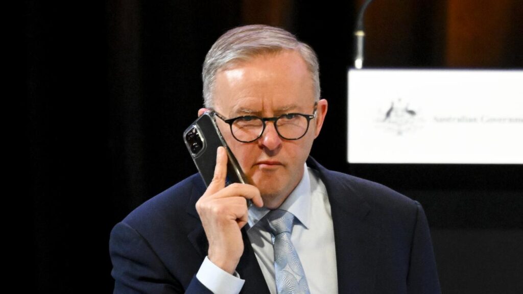 Anthony Albanese is among a number of world leaders whose contact details have been exposed.