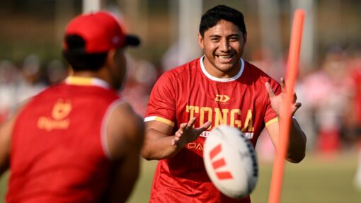 Taumalolo in, but Tonga suffer another blow LEAGUE TONGA FAN OPEN TRAINING