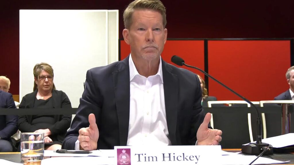 Affinity Education Group’s CEO Tim Hickey is one of two executives to resign.