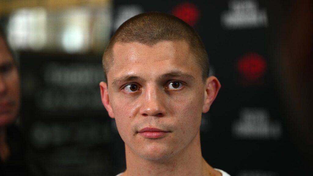 Nikita Tszyu (pic) has been in a car accident with his bout against Michael Zerafa now in jeopardy.