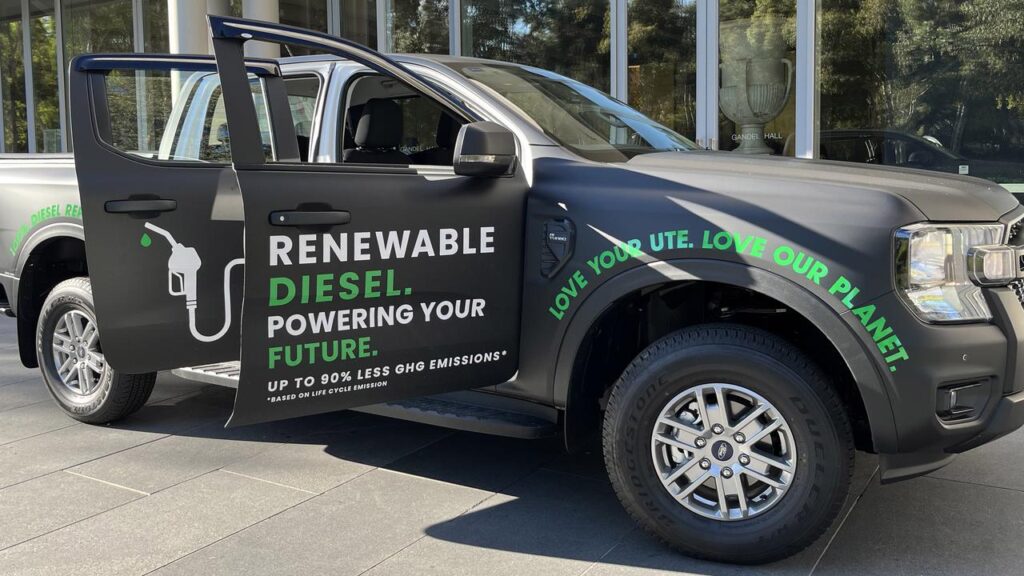 Chemically identical to conventional fuel, renewable diesel is made from cooking oil or animal fats.