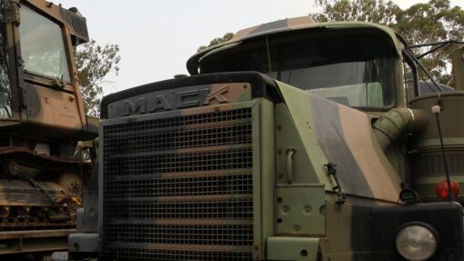 Military truck involved in crash as driver hospitalised BUSHFIRES NSW ADF SUPPORT