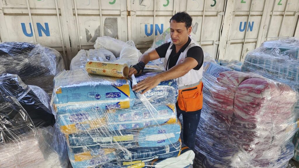 Washington seeks to facilitate increased deliveries of assistance to Gaza after two years of war.