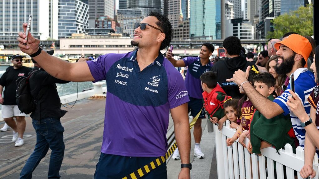 Melbourne’s Eliesa Katoa hasn’t been able to please all fans en route to the NRL decider in Sydney.
