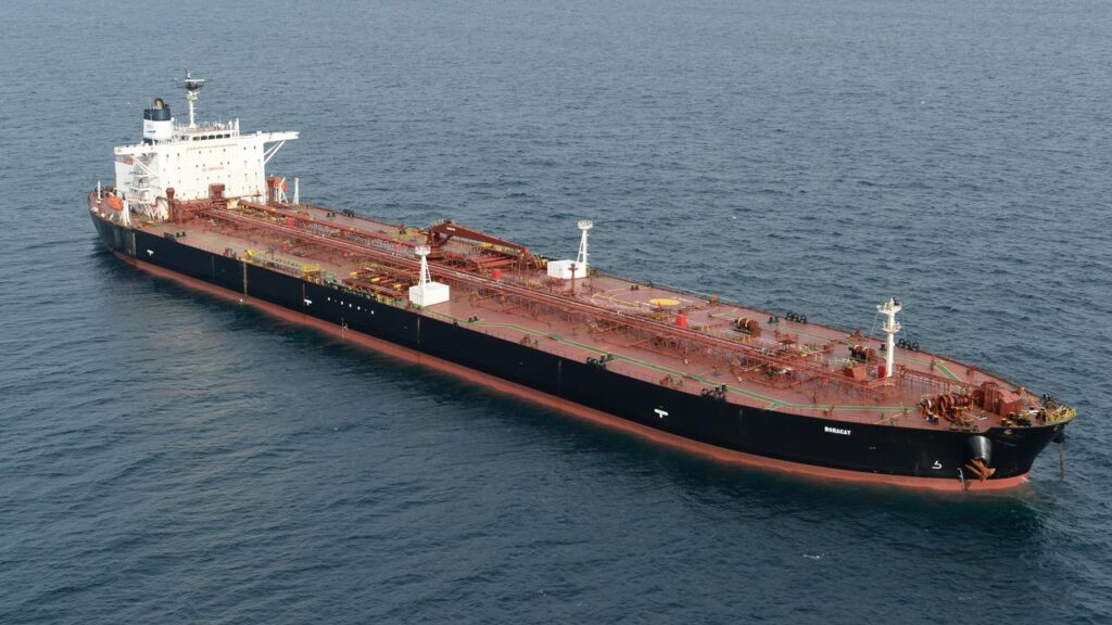 The EU sanctions target Russia’s shadow fleet, which it uses to evade a Western oil price cap.
