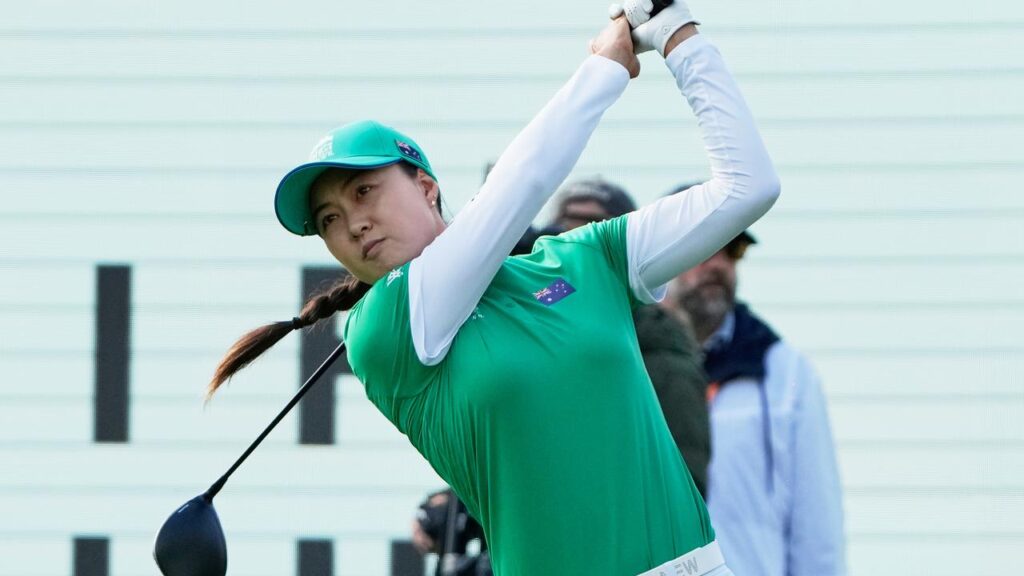 Minjee Lee has led Australia into the final of the LPGA International Crown event in South Korea.