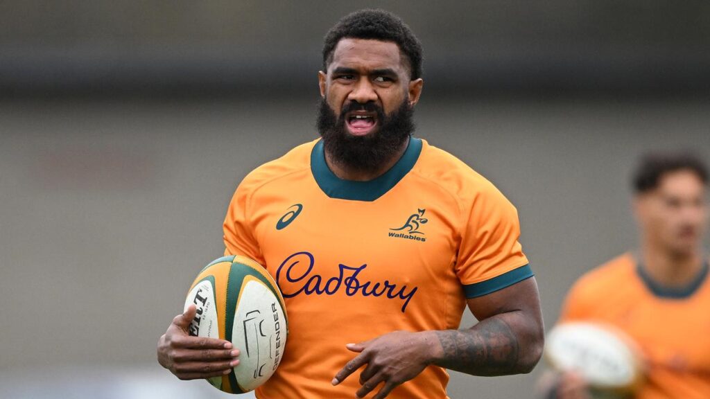 A content Marika Koroibete has worn the Wallabies green and gold for the final time.