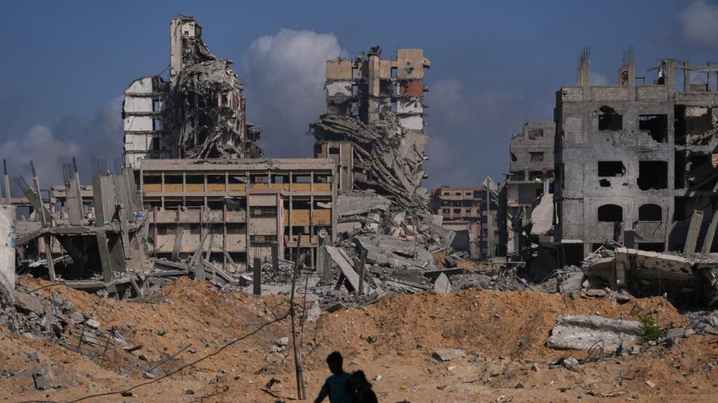 US officials say the Gaza Strip’s future governance still needs to be worked out.