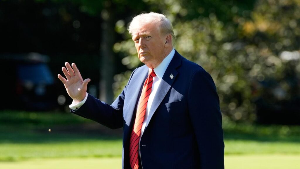 US President Donald Trump says his country is calculating an increase in tariffs on Chinese imports.
