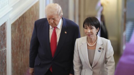 Trump lauds Japan's 'great' PM, inks rare earths deal Donald Trump,Sanae Takaichi