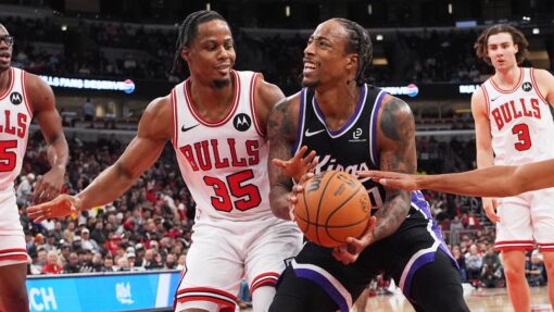Giddey stuffs stats sheet, powers Bulls' unbeaten run Demar Derozan,Isaac Okoro