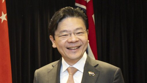 CHRIS MINNS LAWRENCE WONG MEETING