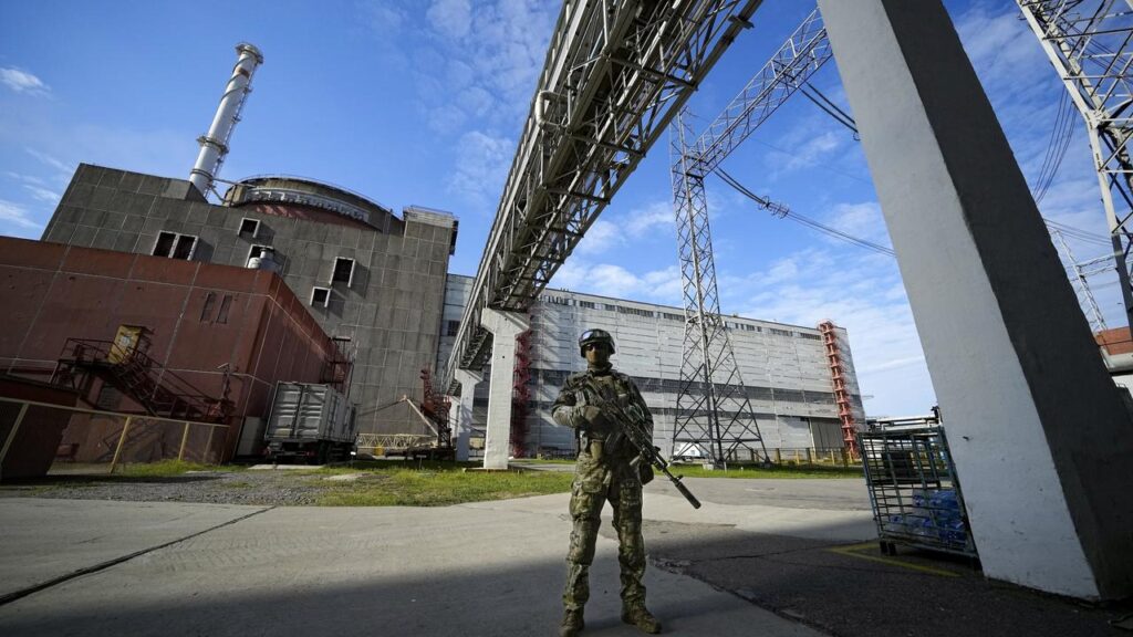 Ukraine says Russian shelling prevents restoration of a line needed to prevent a nuclear meltdown.
