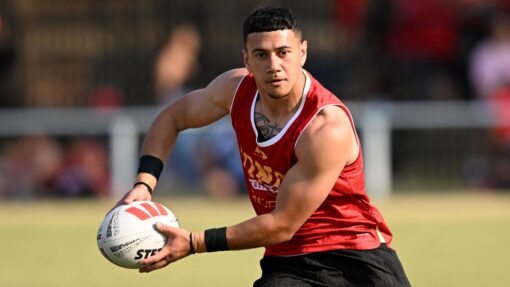 Two Izzys better than one for Tonga as halves reunite LEAGUE TONGA FAN OPEN TRAINING
