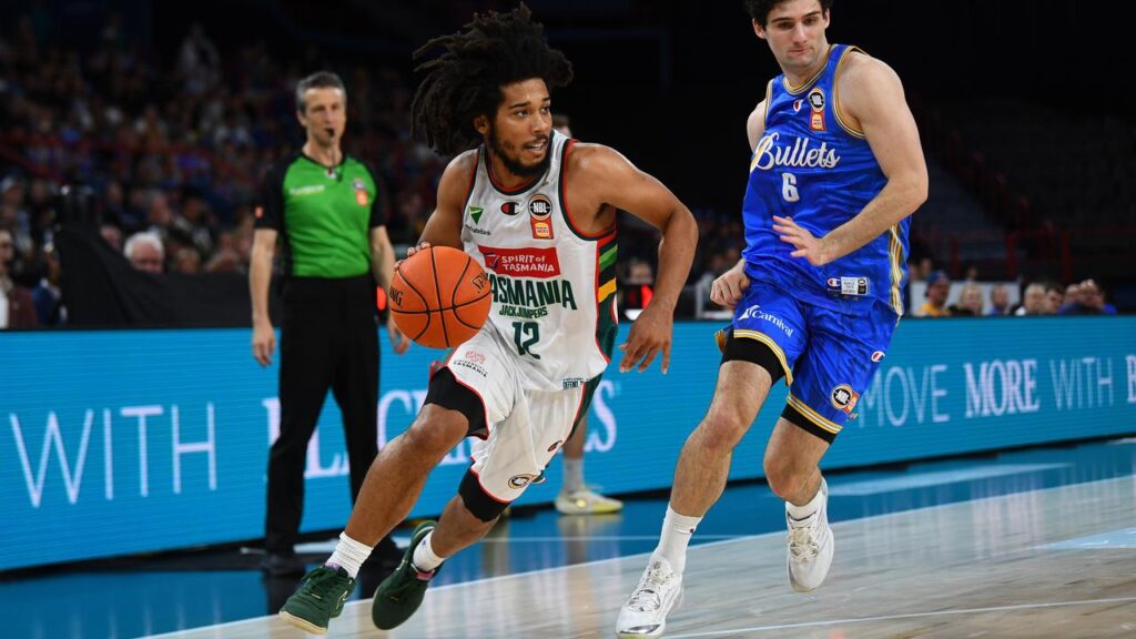 Tyger Campbell says he’s growing used to the JackJumpers’ system in their road-heavy season start.