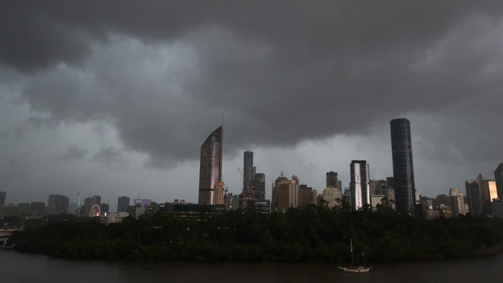A cold front sweeping the continent from west to east is forecast to bring storms to several states.