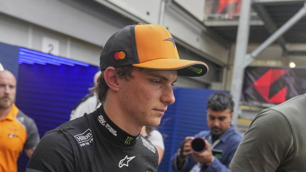 Oscar Piastri’s grim countenance after his Baku woes have been replaced by smiles in Singapore.
