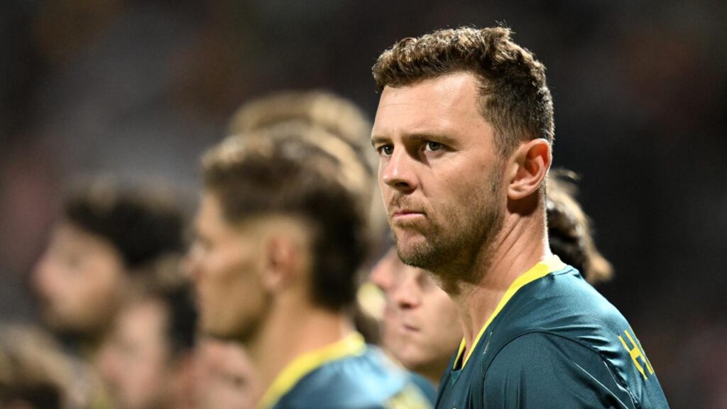 Test star Josh Hazlewood was one of the players in the video that upset Indian publications.
