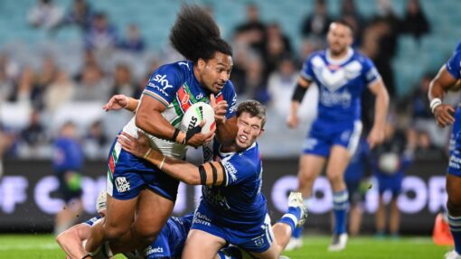 NRL BULLDOGS WARRIORS
