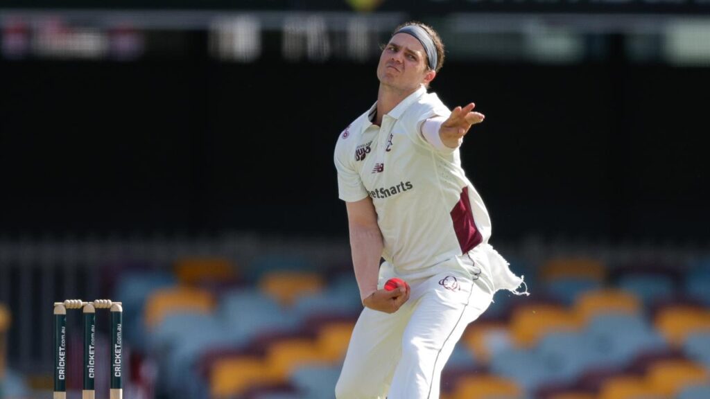 It was a perfect 10 for Mitchell Swepson as he bowled Queensland to victory over South Australia.
