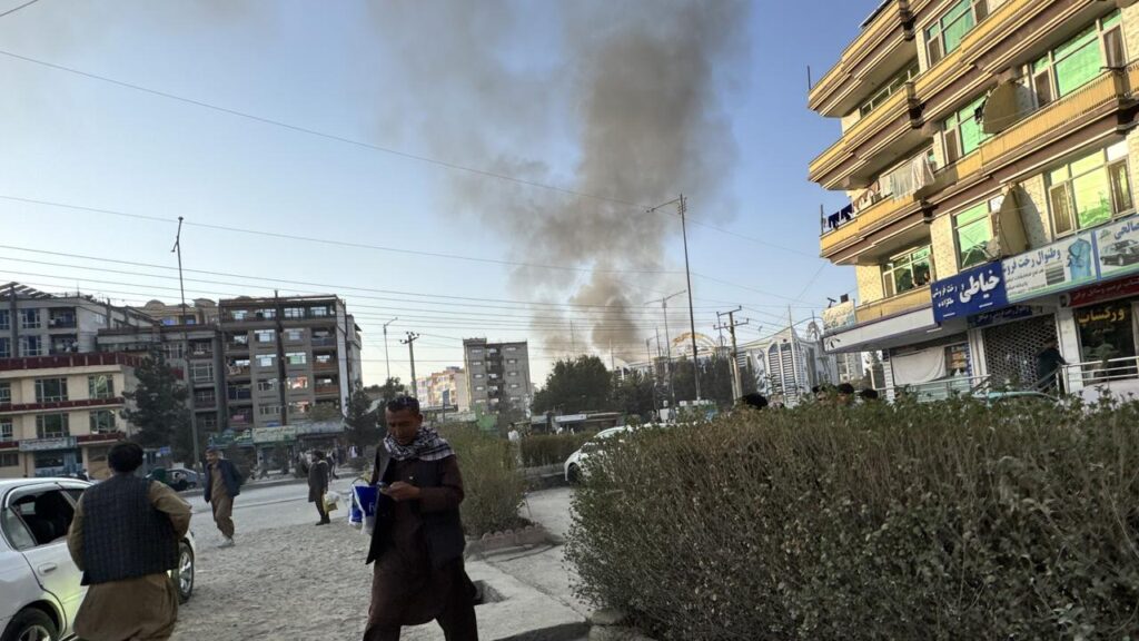 Afghan police officials say Pakistani attacks struck a civilian house and a market in Kabul.