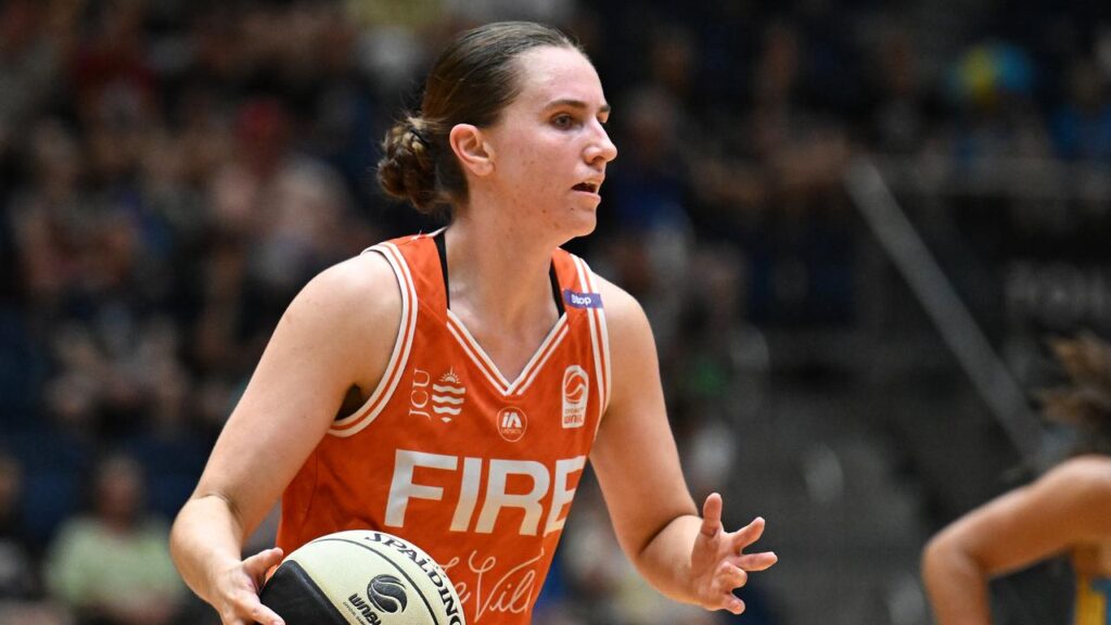It was double delight for Townsville captain Courtney Woods, who had 16 points and 14 assists.