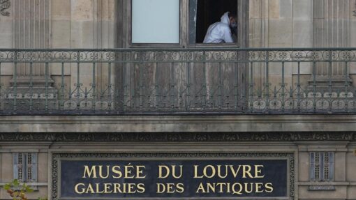 Suspects in Louvre jewel heist case arrested near Paris France Louvre