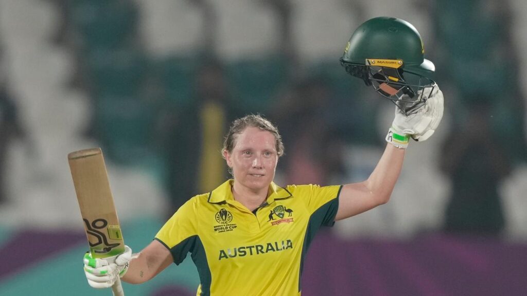 Australia aren’t saying whether skipper Alyssa Healy will be fit for the World Cup semi.
