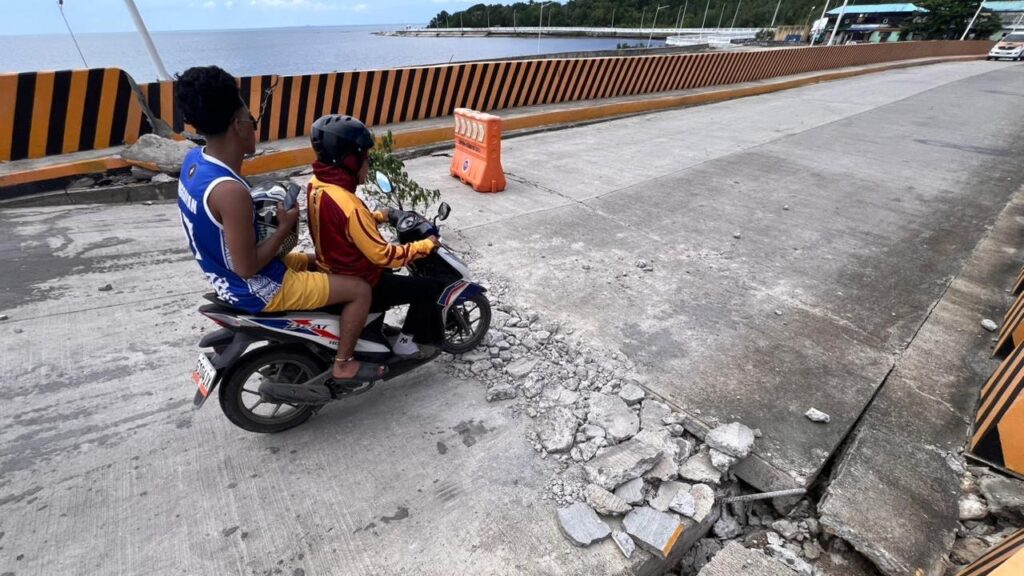 A tsunami warning has been issued for parts of the Philippines after an earthquake (file photo).
