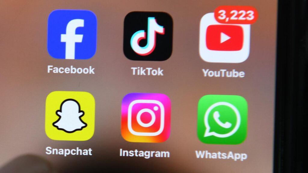 Children younger than 16 will be banned from many social media platforms from December 10.
