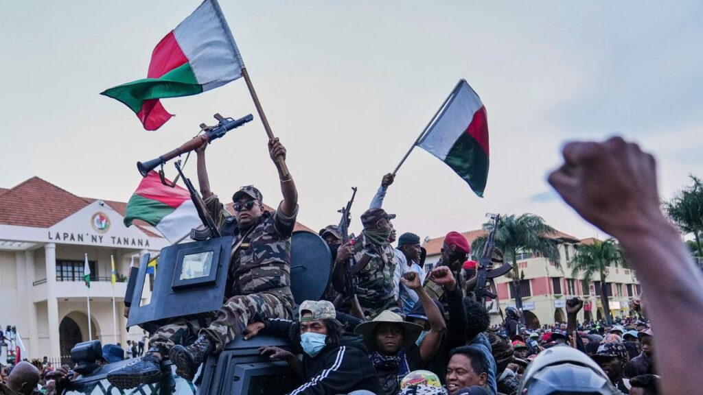 Soldiers joined the protesters over the weekend after refusing to fire on them.