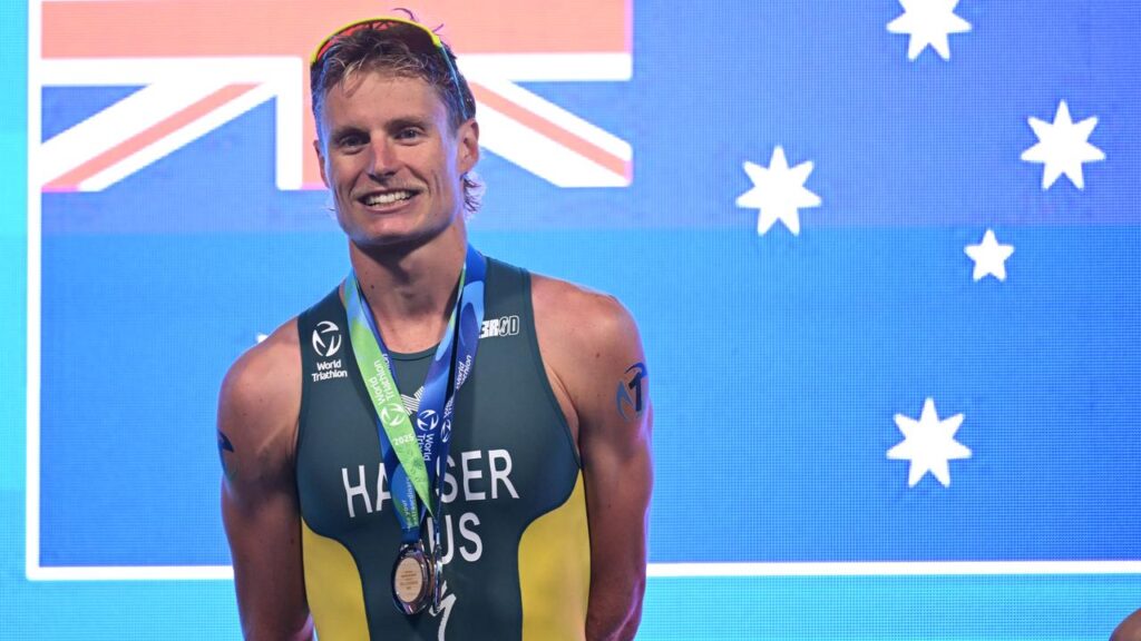 Having conquered the Wollongong course, triathlete Matthew Hauser has his sights set on Noosa next.
