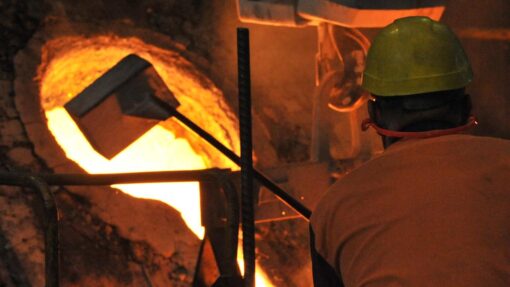 STEEL IRON METAL FOUNDRY STOCK
