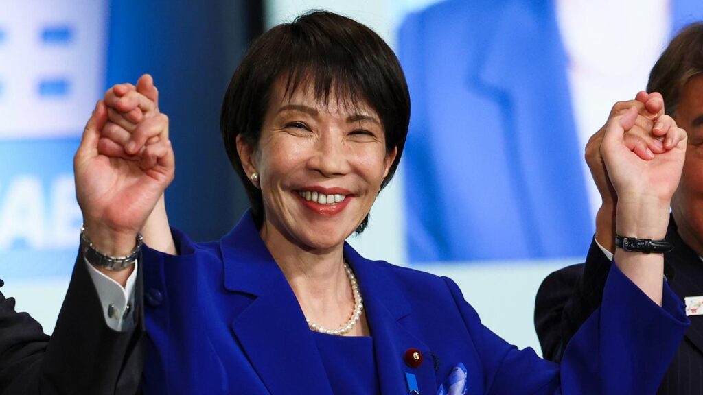 Sanae Takaichi is set to be sworn in as Japan’s first female prime minister.
