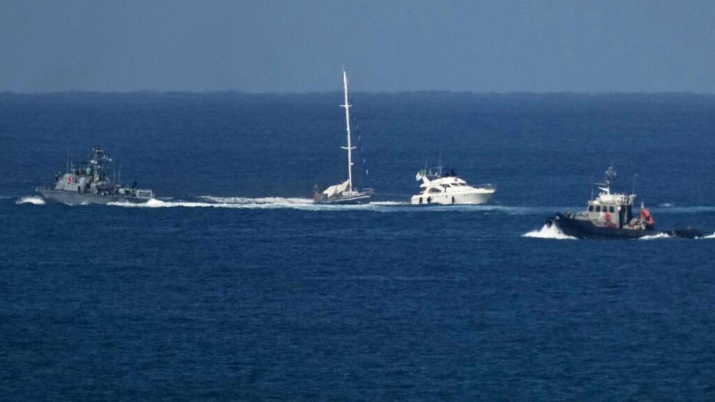 The flotilla set sail in late August and was transporting medicine and food to Gaza.
