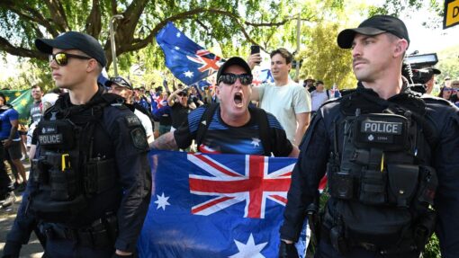 ANTI IMMIGRATION PROTEST