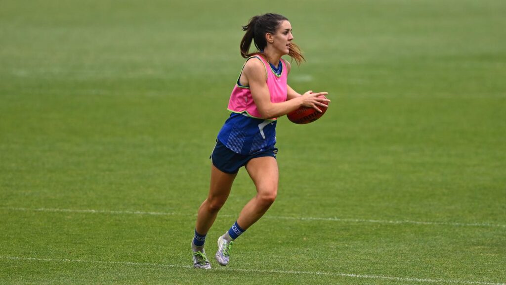 Erika O’Shea, who plays her 50th AFLW game in the grand final, has re-signed with North Melbourne.
