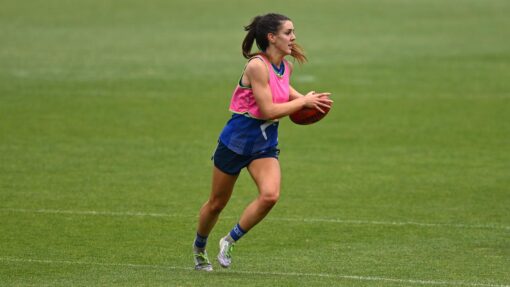 Irish influence prompts talk of AFLW international game AFLW KANGAROOS TRAINING