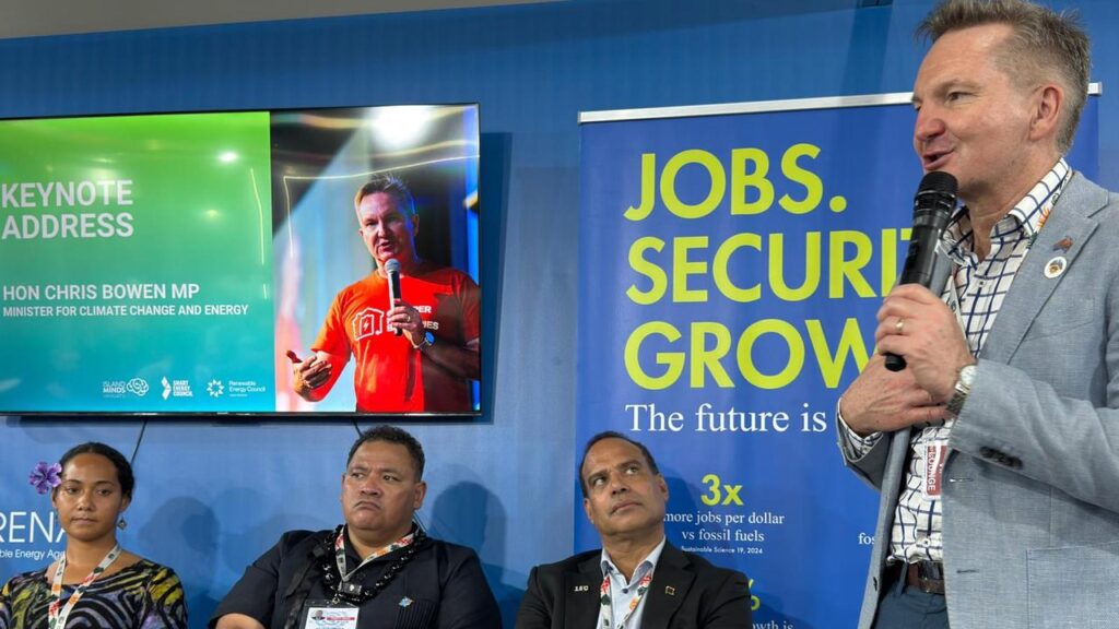 Climate Minister Chris Bowen has arrived in the 2025 COP30 host city of Belem, Brazil.
