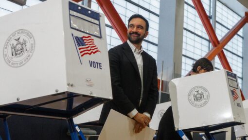 Zohran Mamdani wins New York City mayor's race APTOPIX Election 2025 NYC Mayor