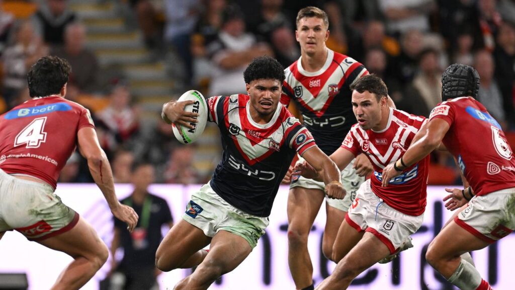 Robert Toia, one of the most exciting youngsters in the NRL, has extended his stay at the Roosters.
