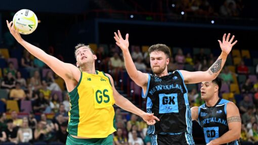 Netball's unique hurdle en route to Brisbane Olympics NETBALL AUSTRALIA NEW ZEALAND MEN