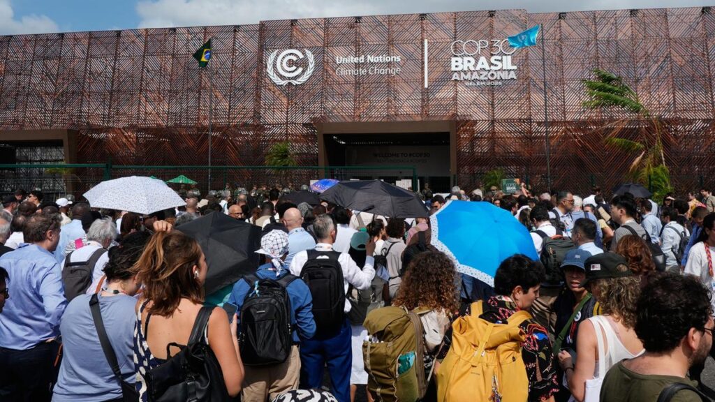 COP30 is being held in the Amazonian city of Belem with Australia keen to host next year.
