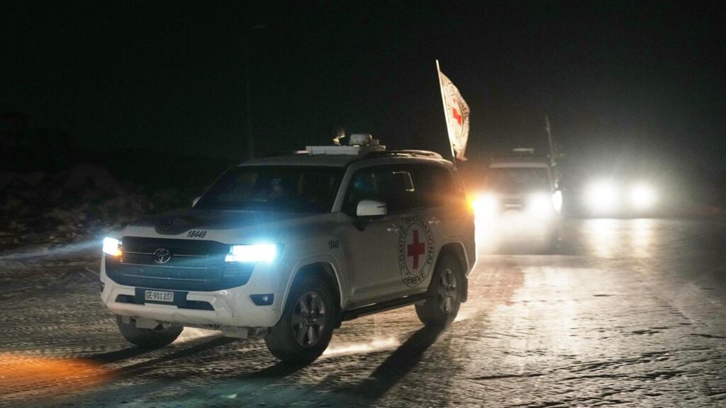 Israeli forces received the remains of another hostage via the Red Cross as a Gaza ceasefire holds.
