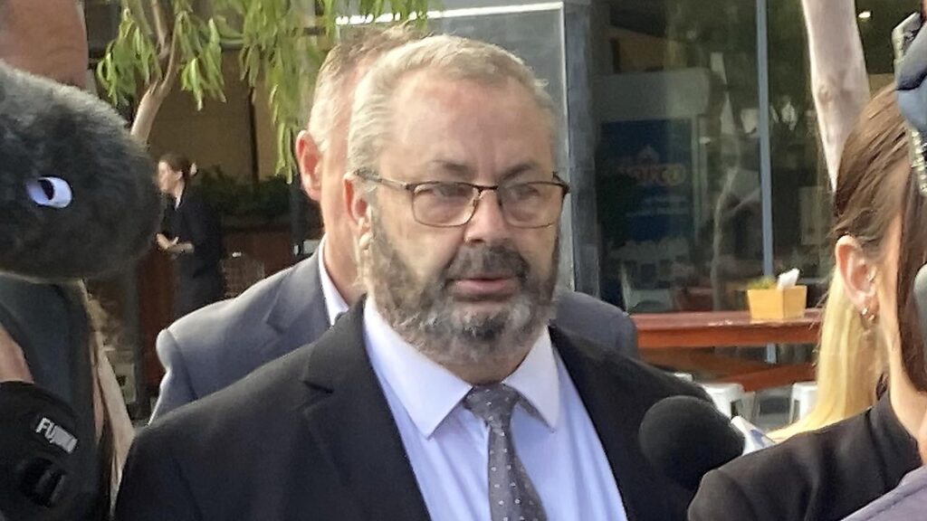 Brett Button was sentenced to 32 years in jail for causing a bus crash that killed 10 people.
