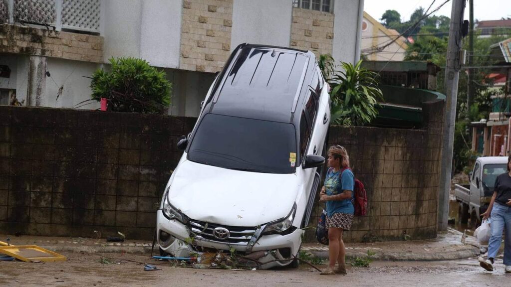 The central province of Cebu has bore the brunt of flooding caused by Typhoon Kalmaegi.
