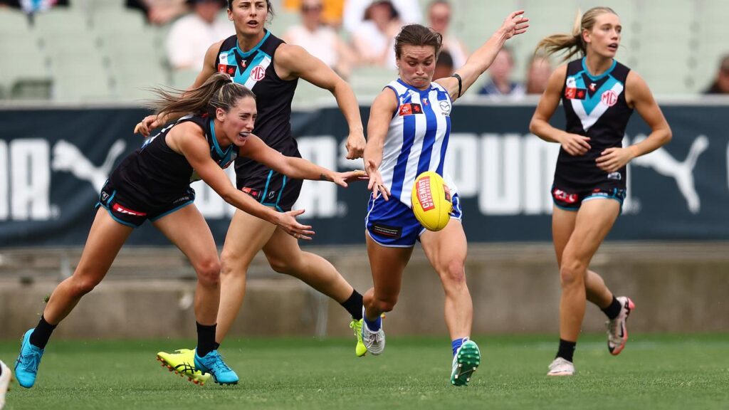 Ash Riddell knows North must lift their game to beat Brisbane in the AFLW grand final.
